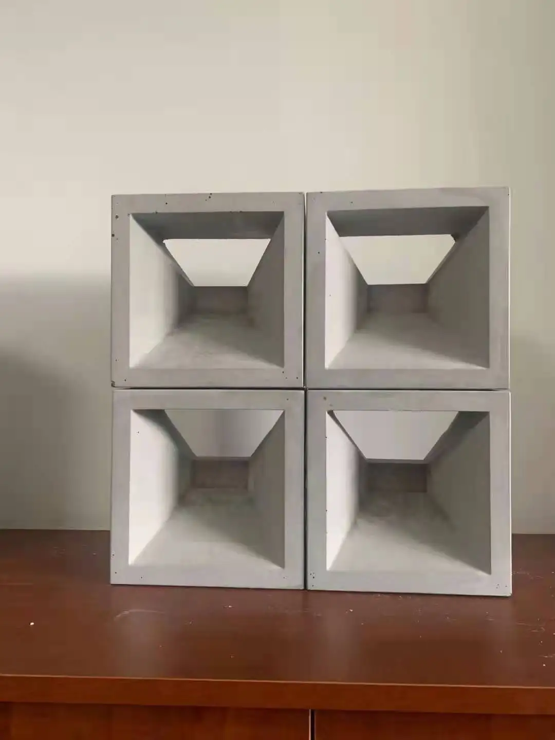 26*20*8cm Concrete Plastic Air brick block Window mould Molds for Garden or House decoration