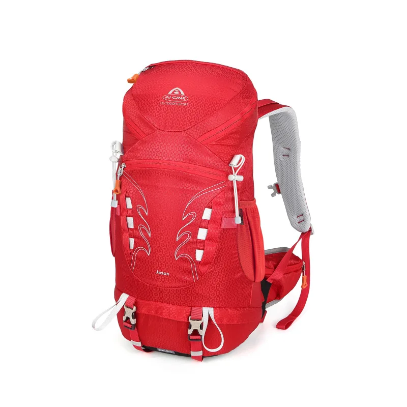 Aione mochila para caminhadas ao ar livre, ultraleve, grande capacidade, 36l, masculina, feminina, viagem, à prova d'água, resistente ao desgaste, bolsa de ombro para escalada