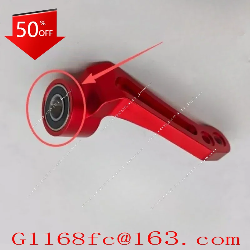 1 Pair of High Quality for 4-inch 5-inch Wheels with Aluminum Wheelchair Front Fork with Titanium Alloy Shaft