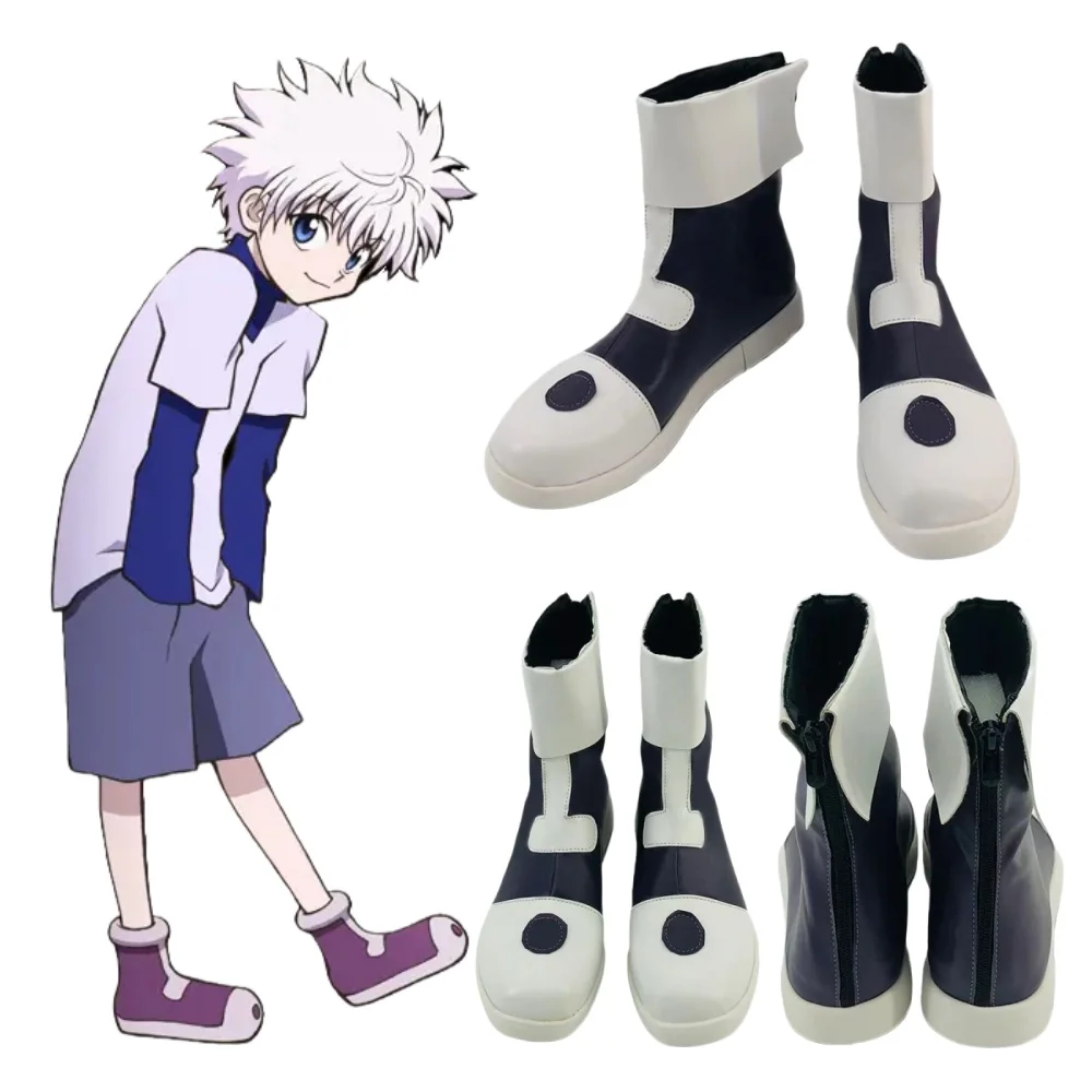 Killua Zoldyck Cosplay Shoes Anime HUNTER×HUNTER Killua Zoldyck Shoe