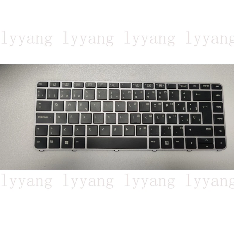 f  Spanish Backlit laptop Keyboard for HP Elitebook Folio 1040 G3