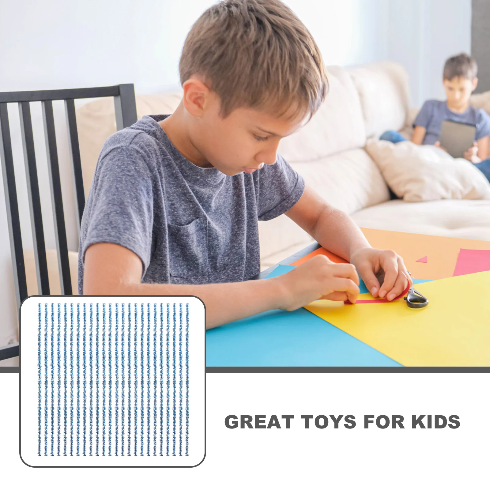 

100pcs Glitter Quality Material Kids Toys Creativity Birthday Decoration DIY Craft Stem Pipe Project Colorful