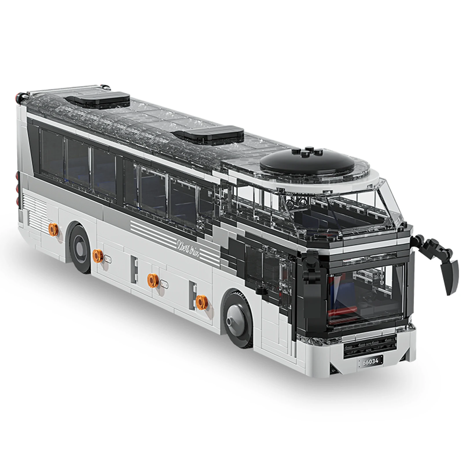 

66034 Double-Decker Tour Bus Model 811PCS Building Blocks DIY Model Kit for Kids Collectors Desktop Decoration Holiday Gift Idea