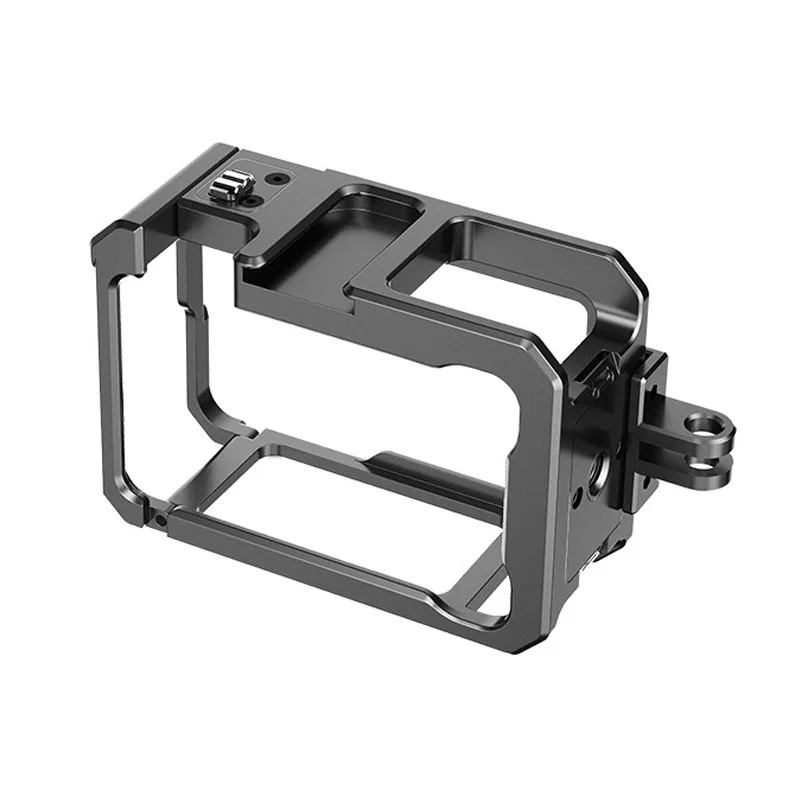 Suitable for DJI Action5PRO/4/3 metal rabbit cage sports camera frame anti drop aluminum alloy frame heat dissipation expansion