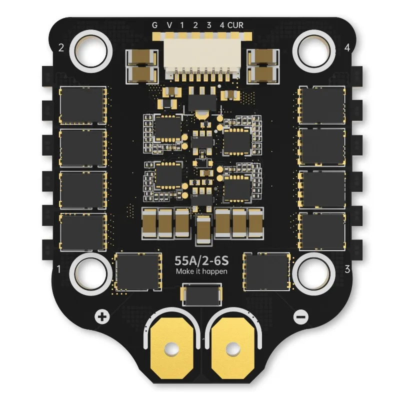 

Returner 3-6S 8Bit blheli_s 55A (4IN1) ESC V1 Crossover 55A 4-in-1