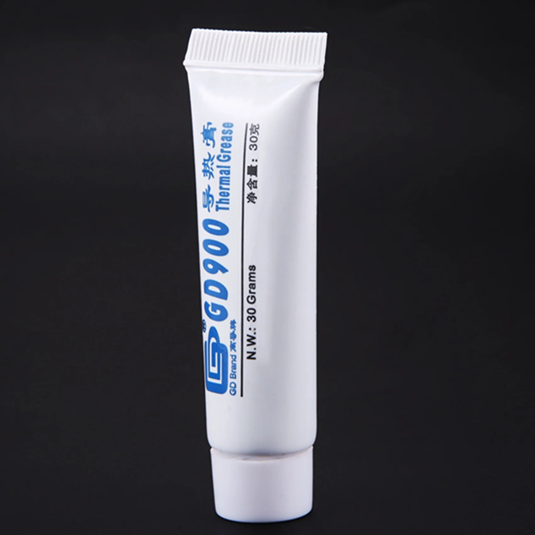 GD900 Thermal Conductive Grease Paste Silicone Plaster Heat Sink Compound Net Weight 30 Grams High Performance Gray For CPU ST30