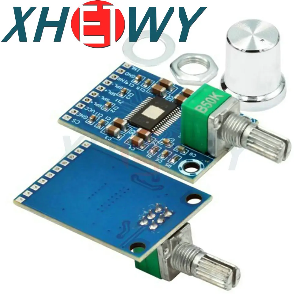 XH-M562 DC 12V-24V 2x50W Dual Channel Mini Digital Amplifier D Class 50W+50W TPA3116D2 Amplifier 50W Power Amplifier Board