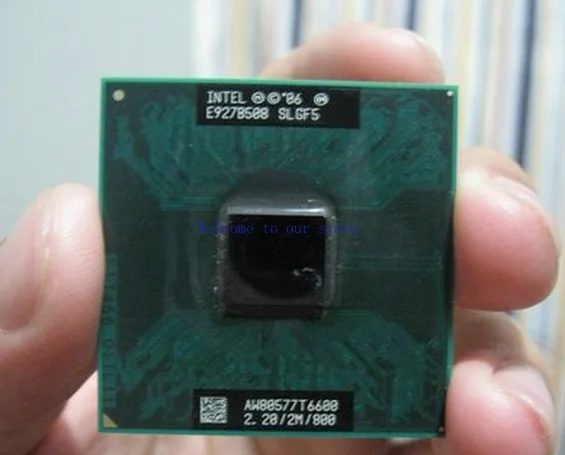 Para CPU de laptop T6600 Lenovo ASUS Dell HP HP DELL ASUS GM45 PM45