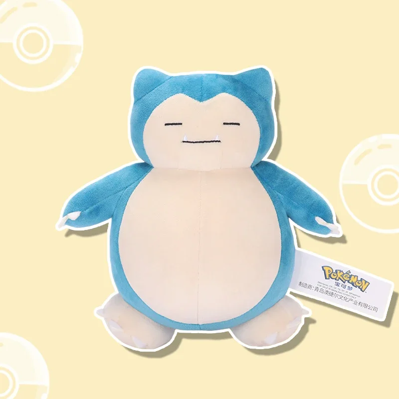 

Плюшевая игрушка Aoger Pokemon Snorlax, украшение для рабочего стола, кукла, подарок для девочек, на день рождения, на праздник, детская мультяшная милая игрушка