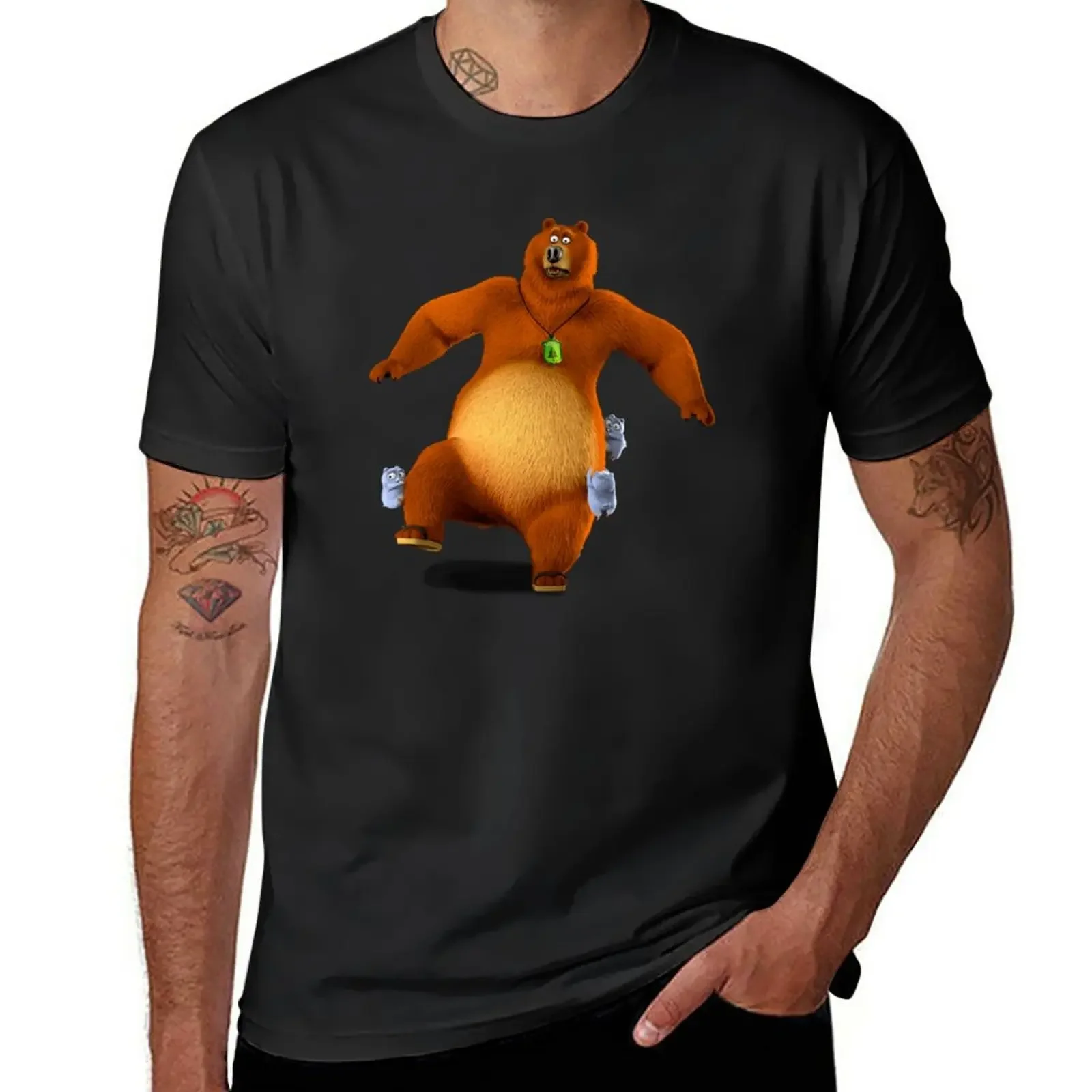 

New Happy Lemmings Tabodi and Grizzy T-Shirt vintage t shirt funny outfits blank t shirts New Arrival men Plus Size Clothes sale