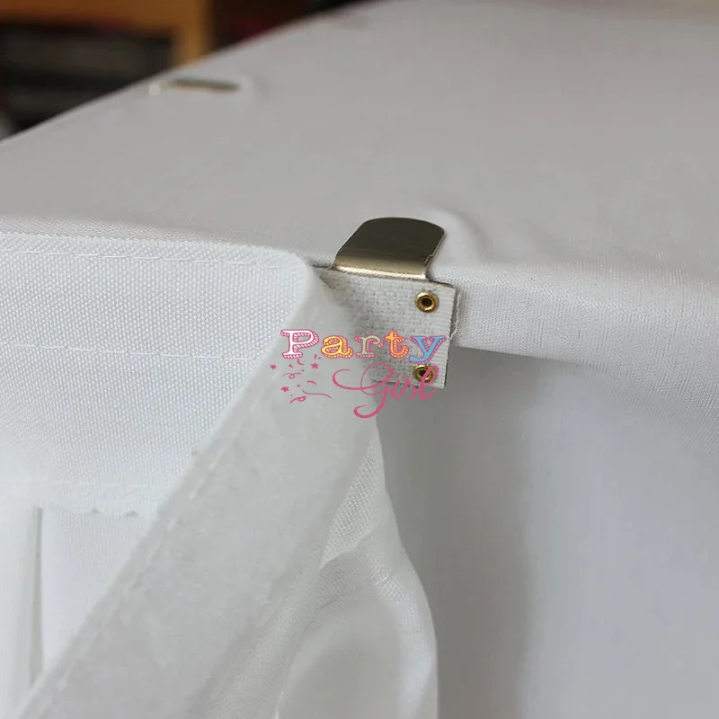 10 20 30pcs Adjustable Large Plastic Table Skirt Clip Banquet Tablecloth Clips For Wedding Decoration