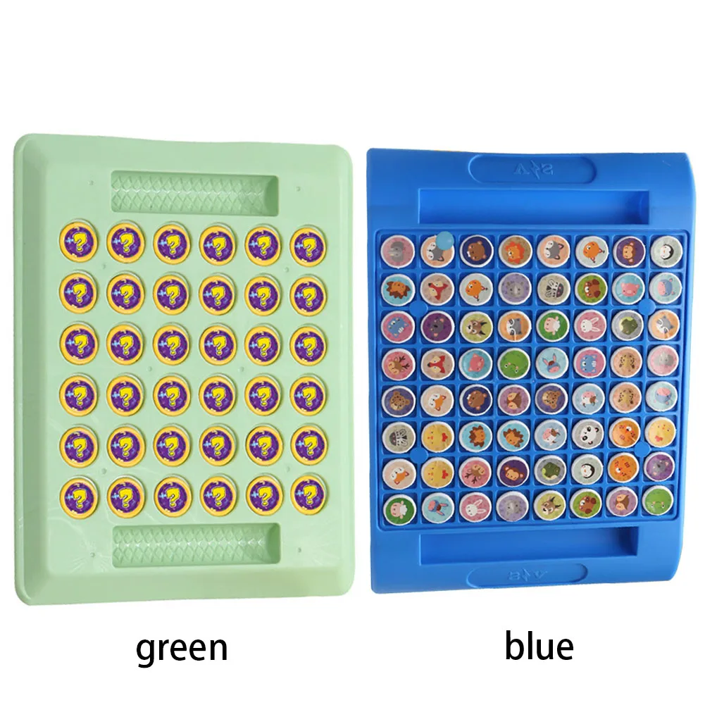 Animal Flip Chess Klassiek Strategiebordspel Twee spelers Leren Geheugen Bijpassend schaakspel Educatief feestspeelgoed voor familie