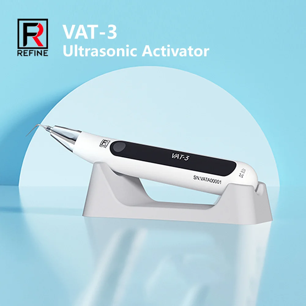 

Dental Ultrasonic Activator REFINE VAT-3 Wireless Endodontic Activator Tooth Washing Long Battery Dentistry Tools