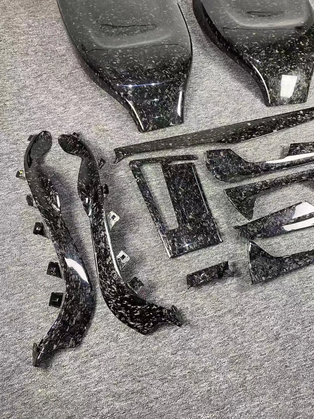 A3, A4, A5, A6, A7, A8, Q2, Q3, Q5, Q7 Forged Carbon Fiber Interior Customization with Premium Texture