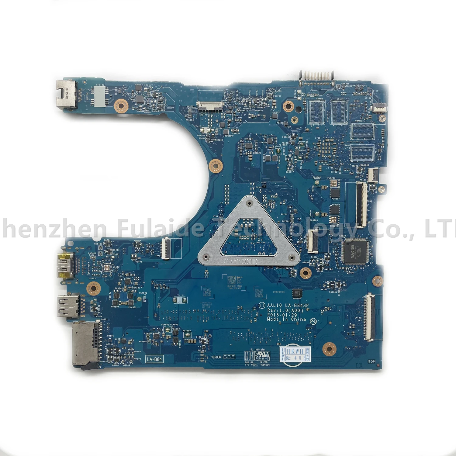 AAL10 LA-B843P For dell Inspiron 3458 3558 5458 5558 5758 Laptop Motherboard I5-5200 I7-5500 CPU GT920M 2GB GPU CN-01WHF7 0V2X3C