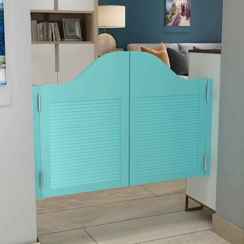 Tamanho personalizado, entre em contato com o atendimento ao cliente antes de comprar Porta de cintura mediterrânea Porta de madeira maciça Porta de meia cintura Porta jeans Ba