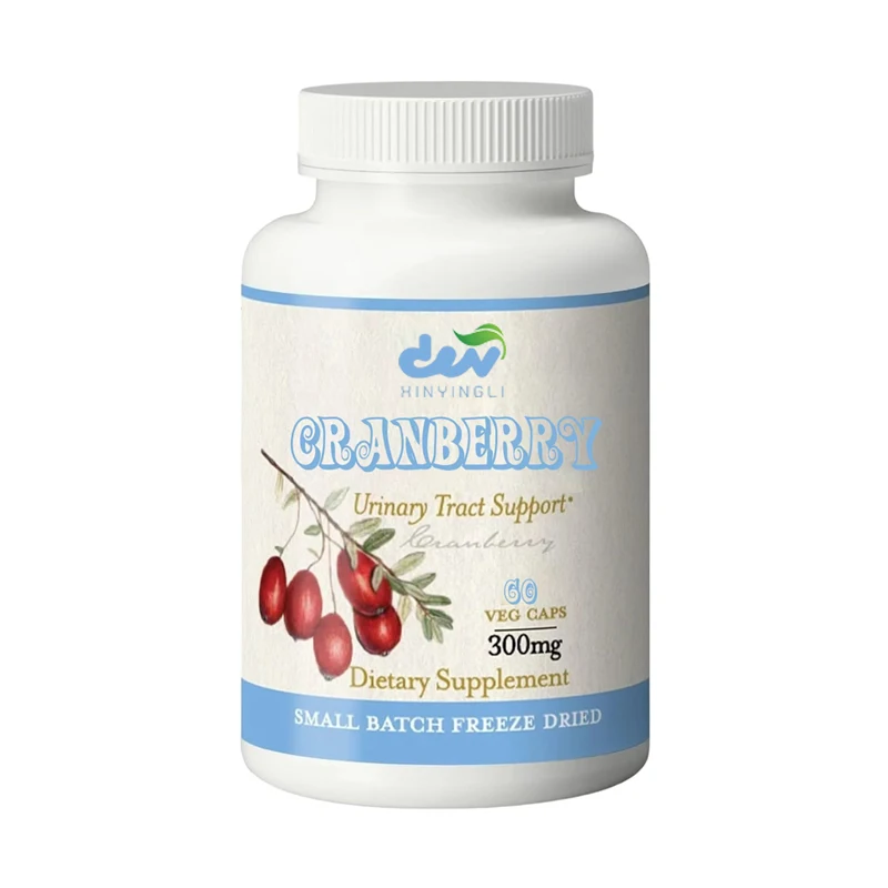 

High Quality Freeze-dried Cranberry Capsules, Cranberry Supplements Promote Urinary Tract Health, Organic, Non GMO, Gluten Free