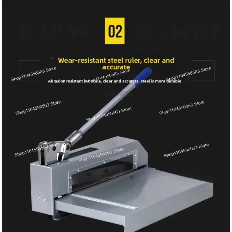 

XD-322 Heavy-Duty Manual Guillotine Shear, Multi-Purpose Cutter for Metal, PCB Board, Aluminum Sheet & Paper