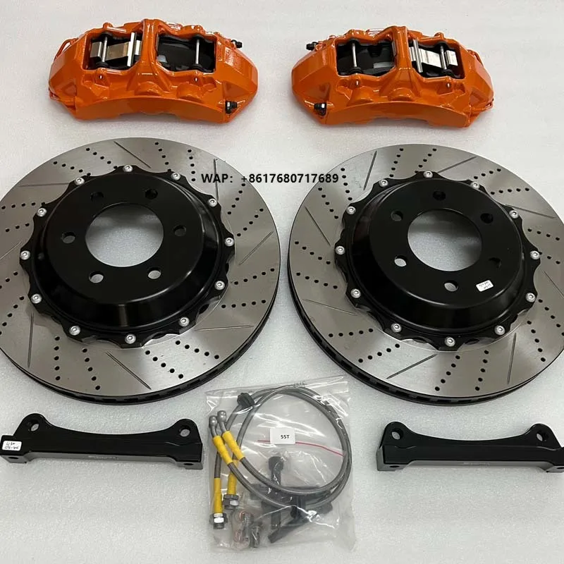 

Custom 6 Piston Tuning Racing Brake Systems 6 Pots Brake Calipers Big Brake Kits E46 VW