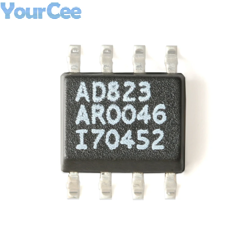 5PCS/1PC AD823 AD823ARZ-R7 AD823ARZ SOIC-8 16MHz Rail-to-rail FET Input Operational Amplifier IC Chip