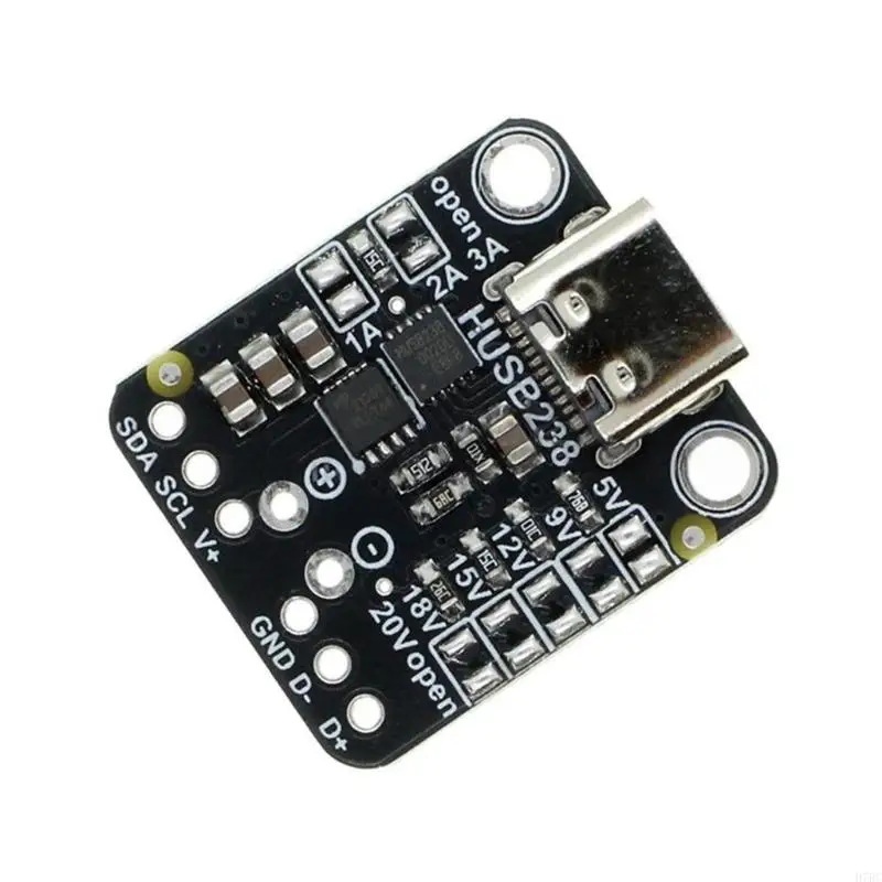 H7BC Programmable HUSB238 Decoying Module IIC Control Fixed Level Output USB Type C Power Management 5V/9V/12V/15V/18V/20V