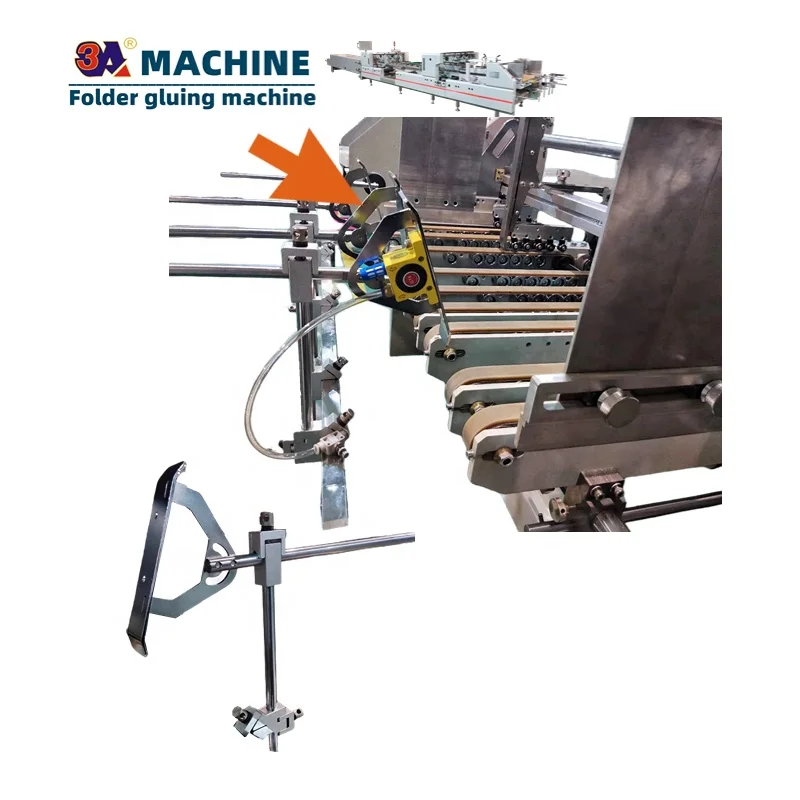 Automatic Manual Box Folding Gluing Machine Paper Beater Box Folder Gluer Spare Parts Case Packaging