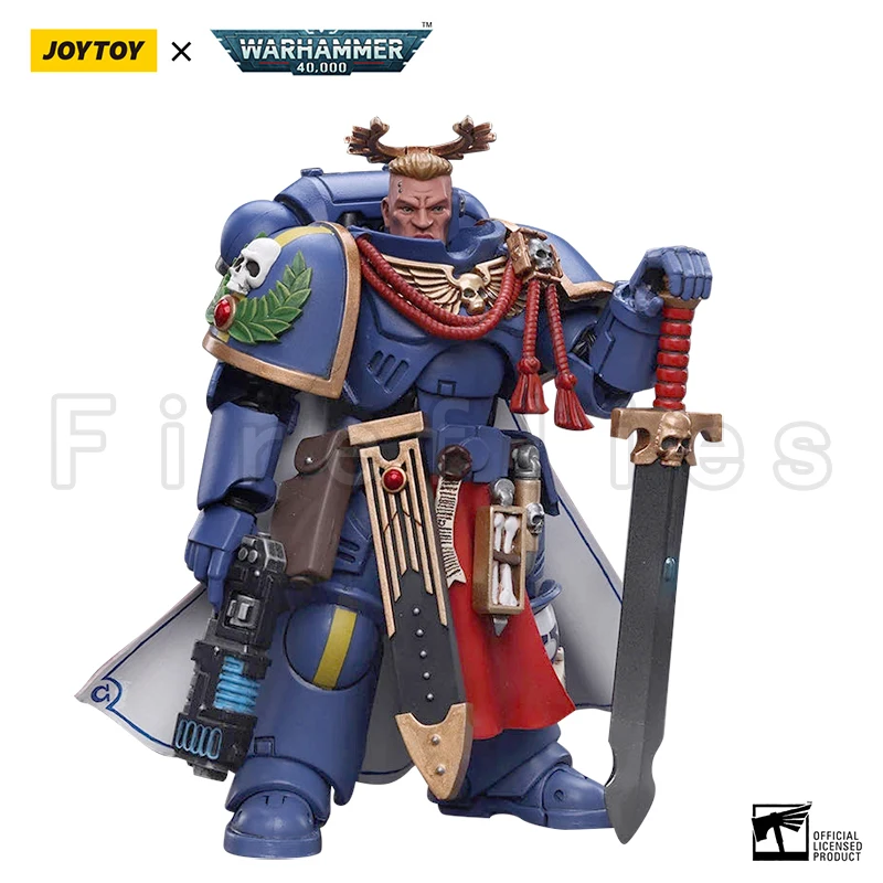 

1/18 JOYTOY Action Figure 40K Primaris Captain With Power Sword And Plasma Pistol Anime Model Toy Free Shipping