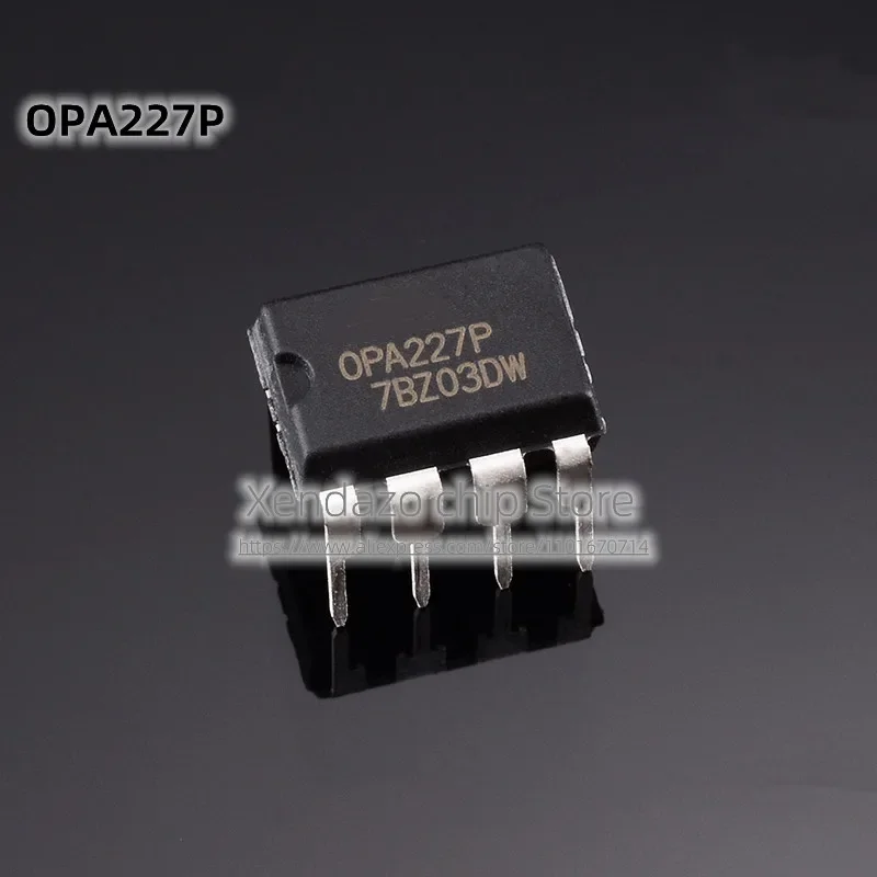

5pcs/lot OPA227P OPA227 In-line DIP-8 package Original genuine Precision low noise single operational amplifier chip