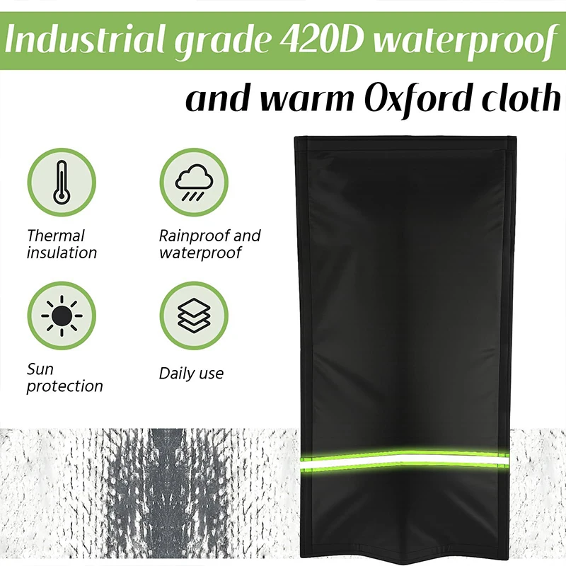 

Faucet Cover Freeze Protection for Outdoor Spigot, Hydrant, Backflow Preventer Insulated Frost Protector for Cold Weather