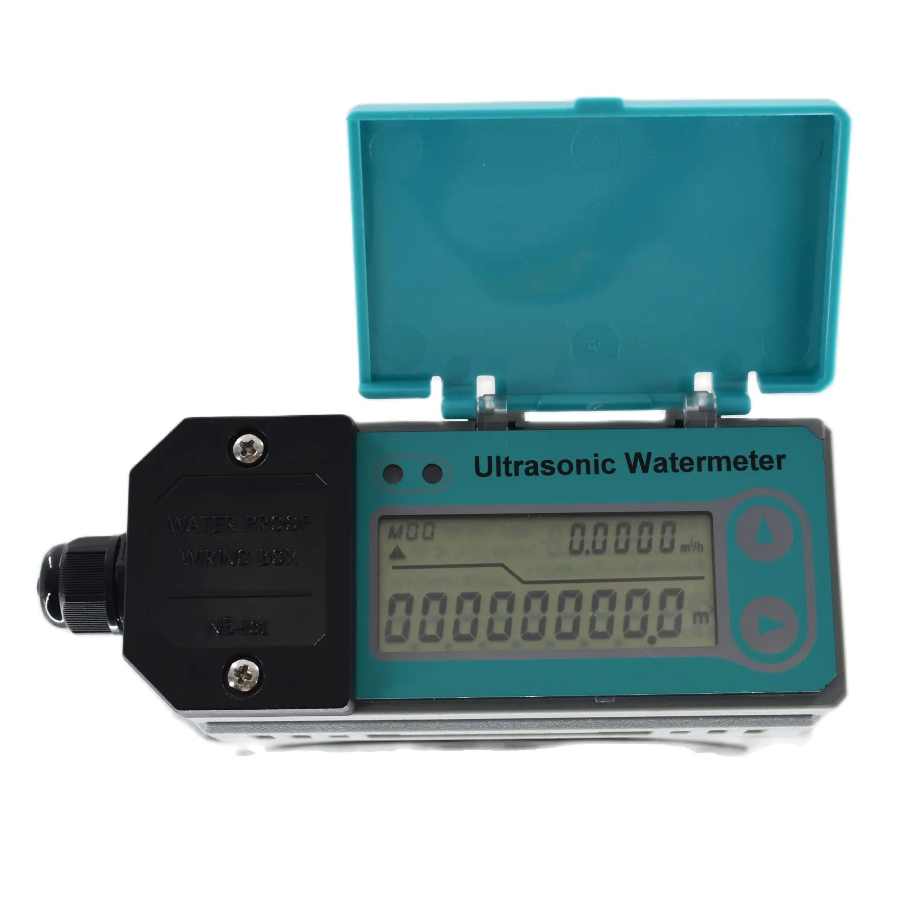 Ultrasonic Water Meter Battery Supply Flange connection DN50mm DN65 DN80 DN100 DN125 DN150 IP68 digital water flow meter