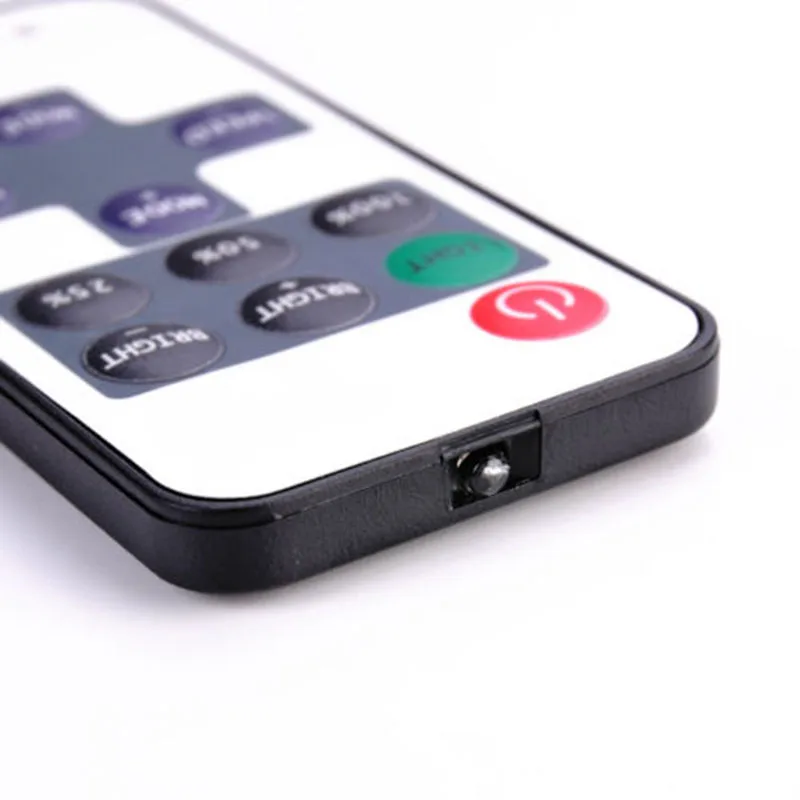 12V RF Wireless Remote Dimmer Switch for LED Strip Lights Features 10 Levels of Brightness and Speed Adjustments
