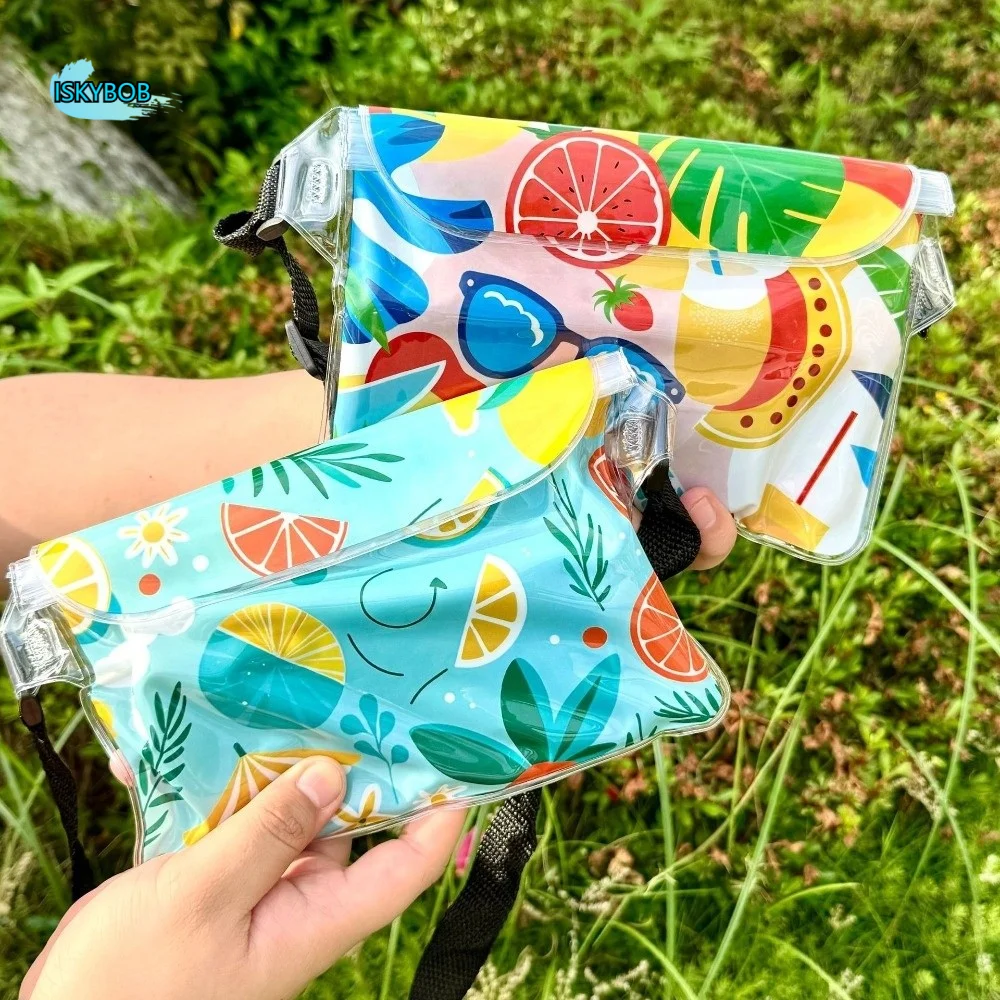 

Sealing Waterproof Phone Pouch Transparent Large Size Swimming Storage Bag Touch-screen Dry Protection Underwater Phone Bag