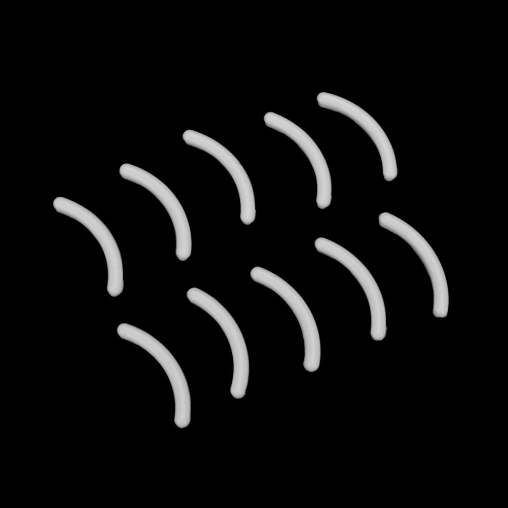 

10 Pcs Eyelash Silicone Strips Grafting Tools Eyelashes Beauty Makeup White