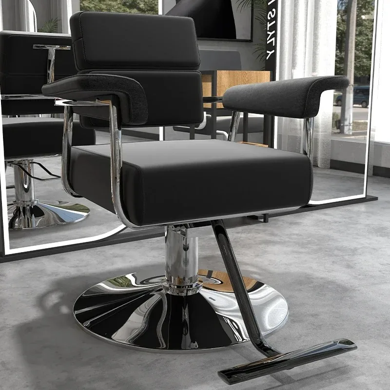 

Unique Simple Barber Chairs Modern Luxury Professional Nordic Salon Chair Ergonomic Comfortable Sillon Barbero Salon Furnitures