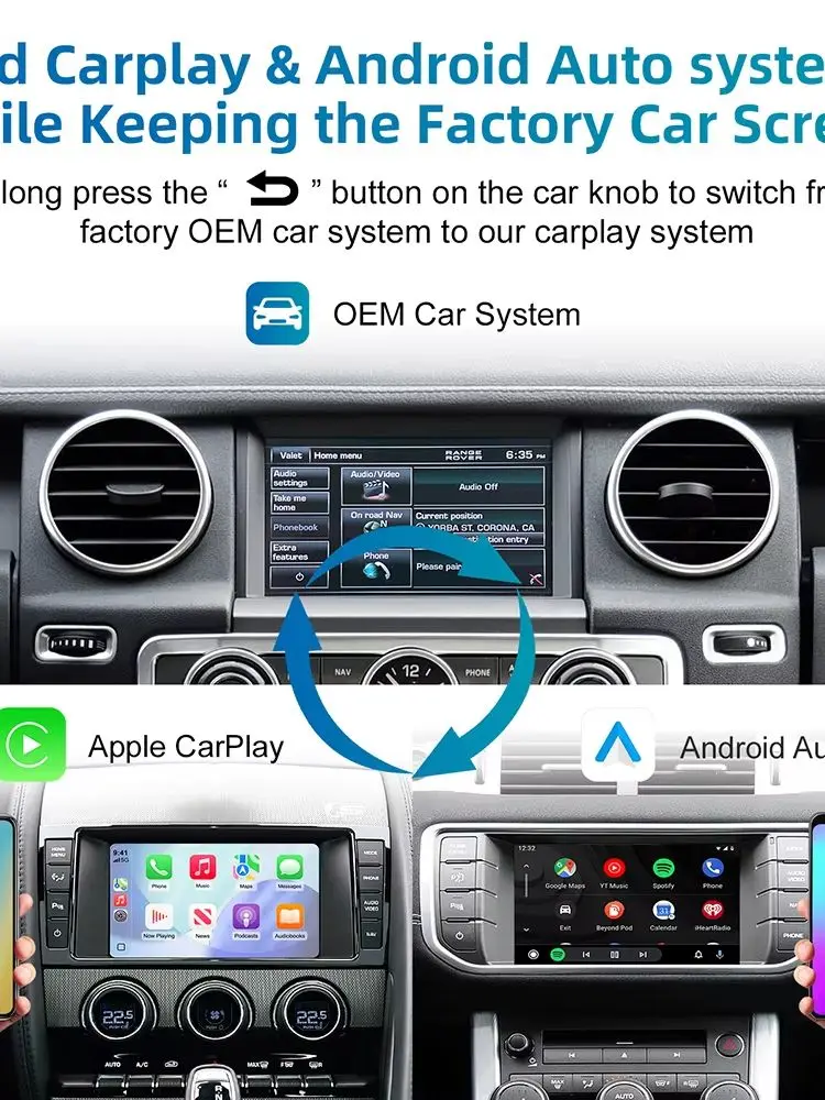 NEUER P2 Kabelgebundener CarPlay Android Auto Adapter USB-Hub OEM Nachrüstsatz für Mazda 2 3 6 CX3 CX5 CX8 CX9 MX5 TK78669U0C Kit