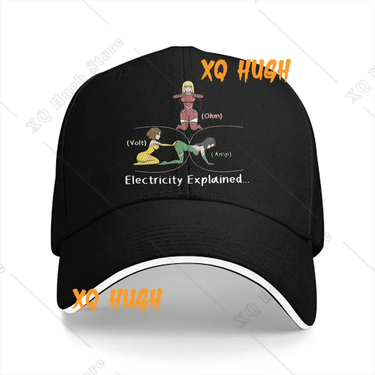 Explained Electrician Engineer Physics Science Baseball Cap Men Hats Visor Protection Electrical Engineering Electricity Caps