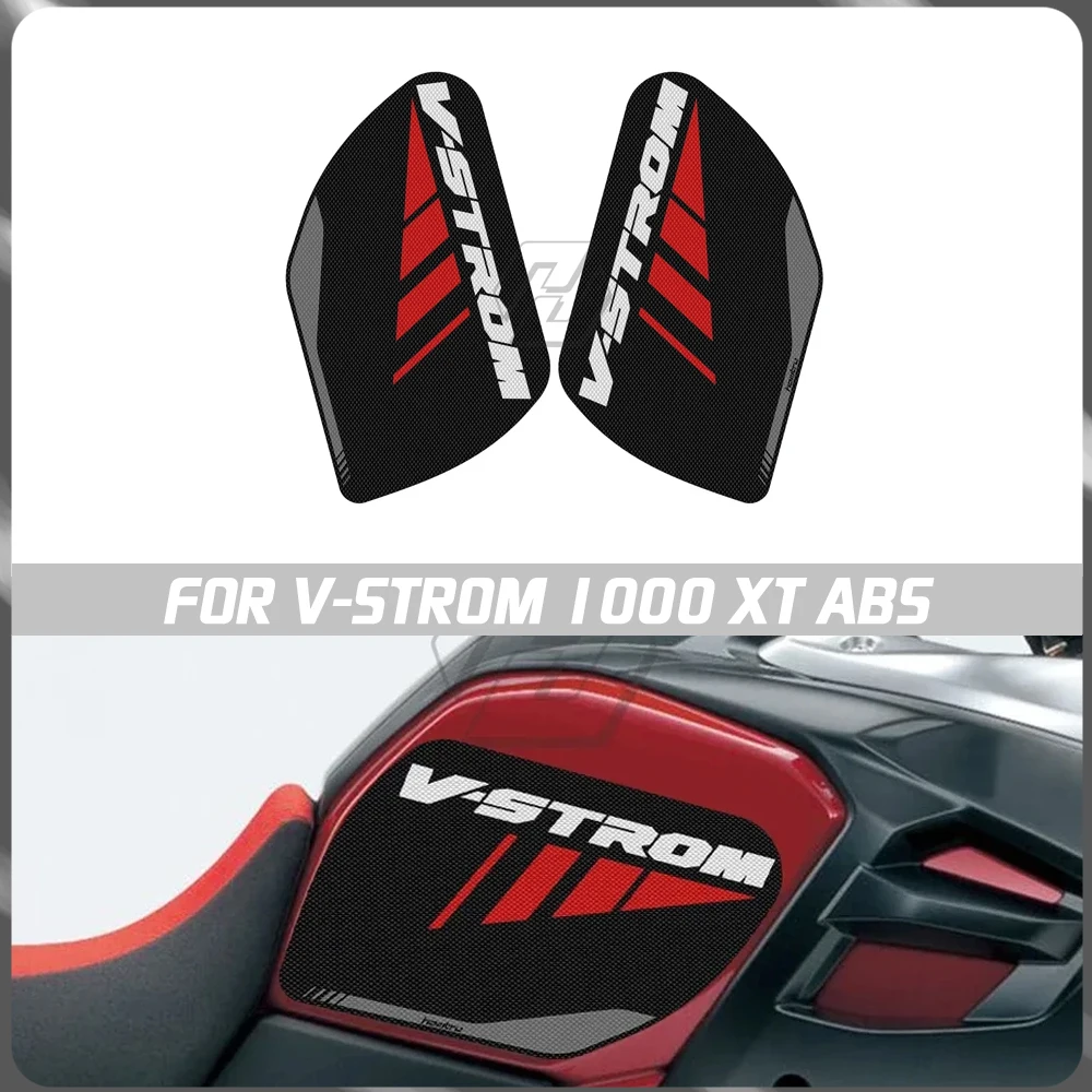 

Для Suzuki V-STROM 1000 XT ABS 2017-2020 мотоциклетная боковая накладка на топливный бак, противоскользящая и противоизносная модификация, аксессуар, наклейка