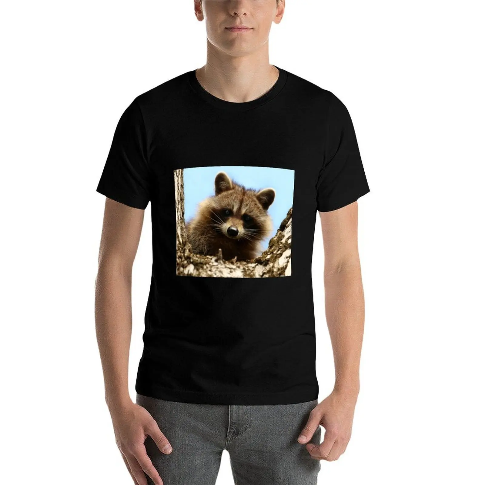 

Футболка с красивой бандитом, футболки для мужчин, белая хлопковая футболка, мужская футболка