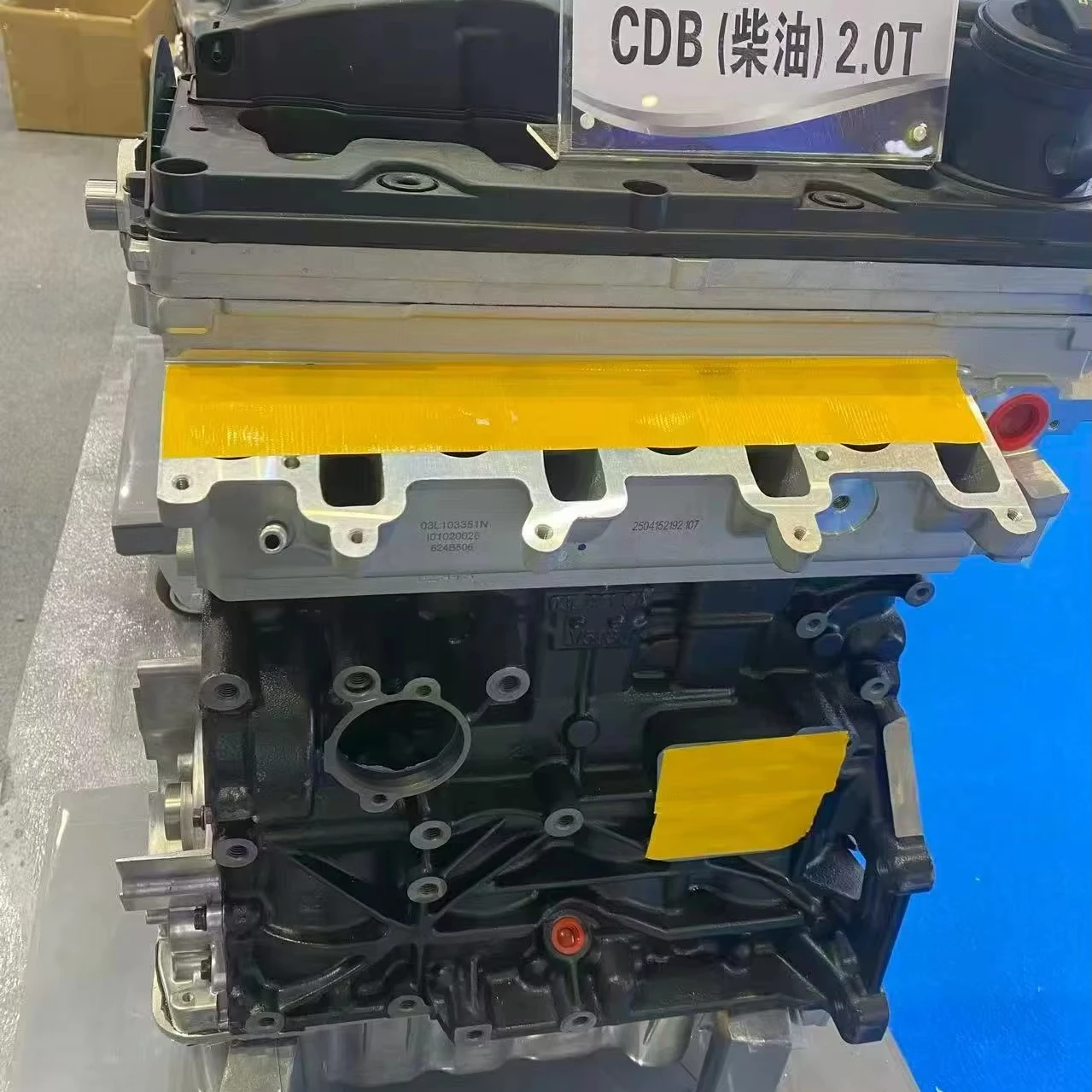 

Volkswagen 2.0T TDI Diesel Engine CDC CNE CAA CFC CAY CBB CFF Euro 5 132KW Engine Long Block