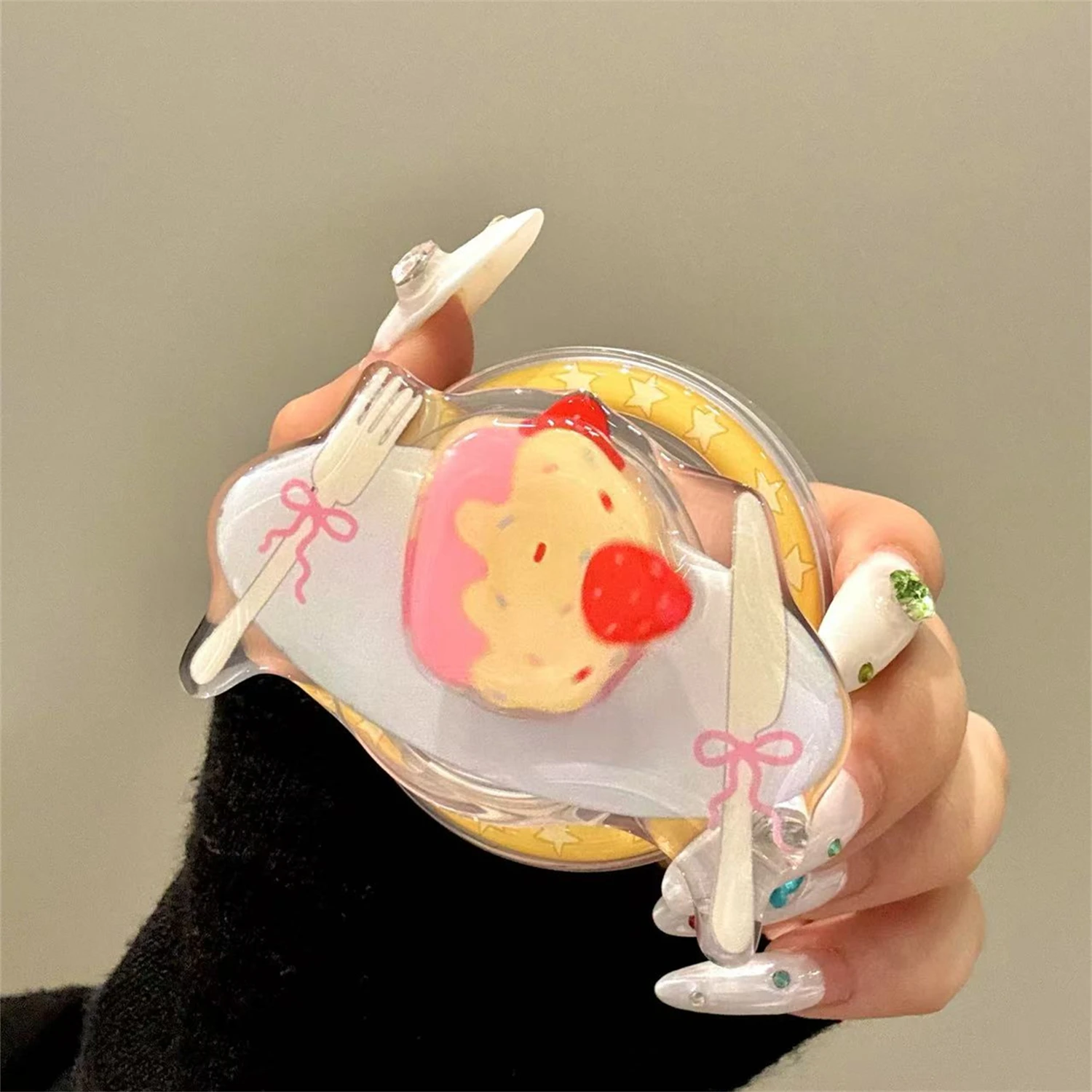 

Корейская милая магнитная подставка для Magsafe Grip Tok Griptok, кронштейн, держатель для телефона, поддержка IPhone, Samsung, Pad Smart Tok