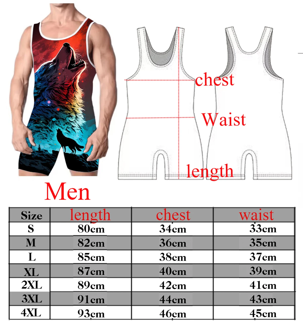 Abbigliamento sportivo da wrestling da uomo, collant, tuta da triathlon, tuta fitness da competizione per bambini e adolescenti