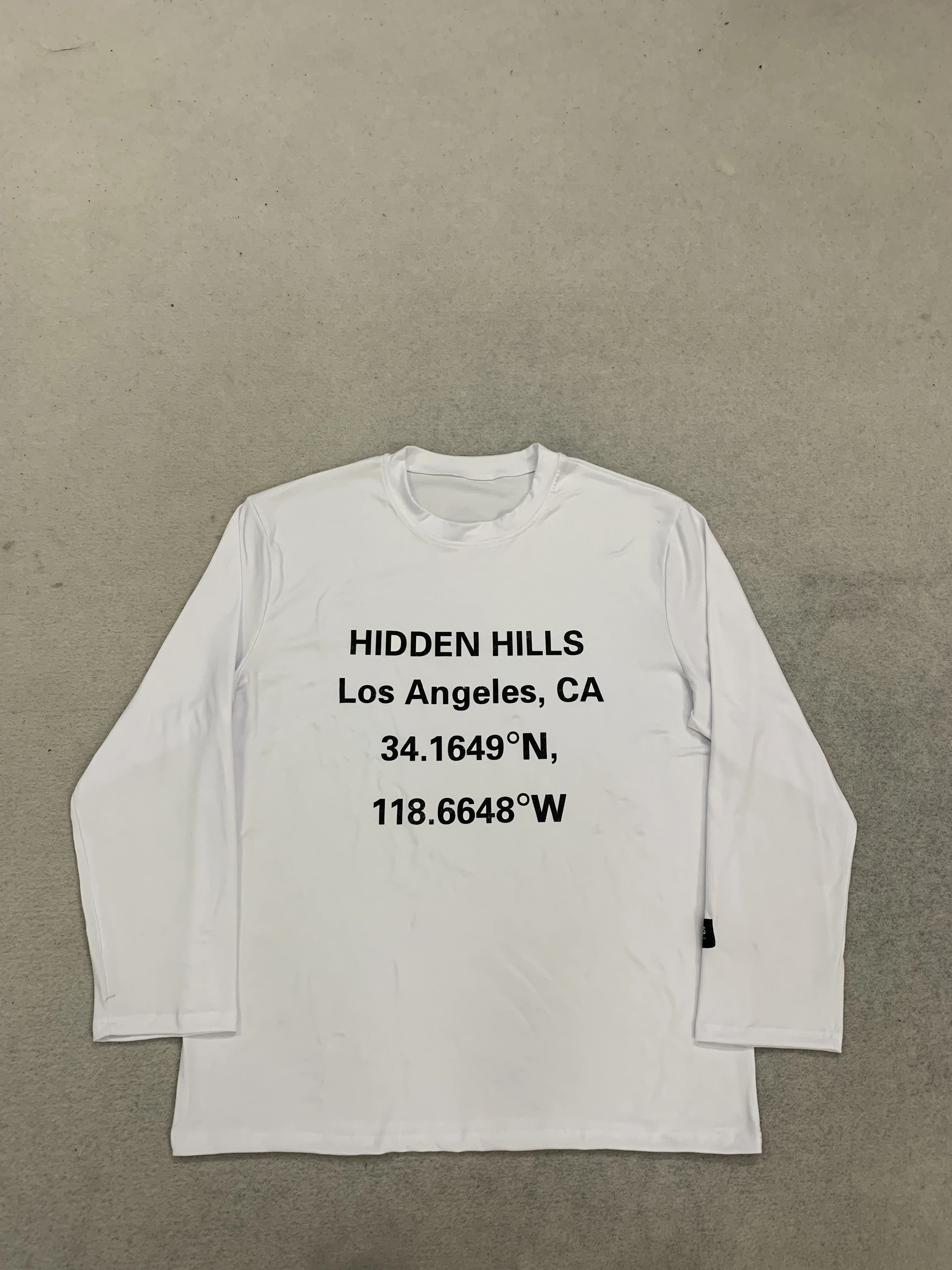 Street Wind T-shirt met ronde hals, casual model, lange mouwen, met een opvallend printmotief, losvallend model, geschikt voor dames en heren.
