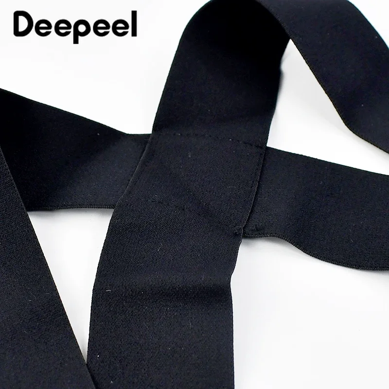 1Pc Deepeel New Men Suspenders 's Elastic Straps Sports Decorative Wide Braces  Sport Suspender Male Jockstrap Accessories