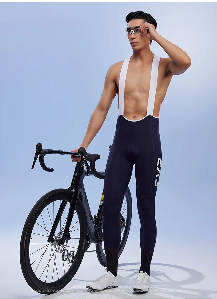 EVR Spring Herren-Radhose mit Doppelpolsterung, atmungsaktiv, schweißabsorbierend, für Rennrad und MTB, Fahrradhose – Detail 19