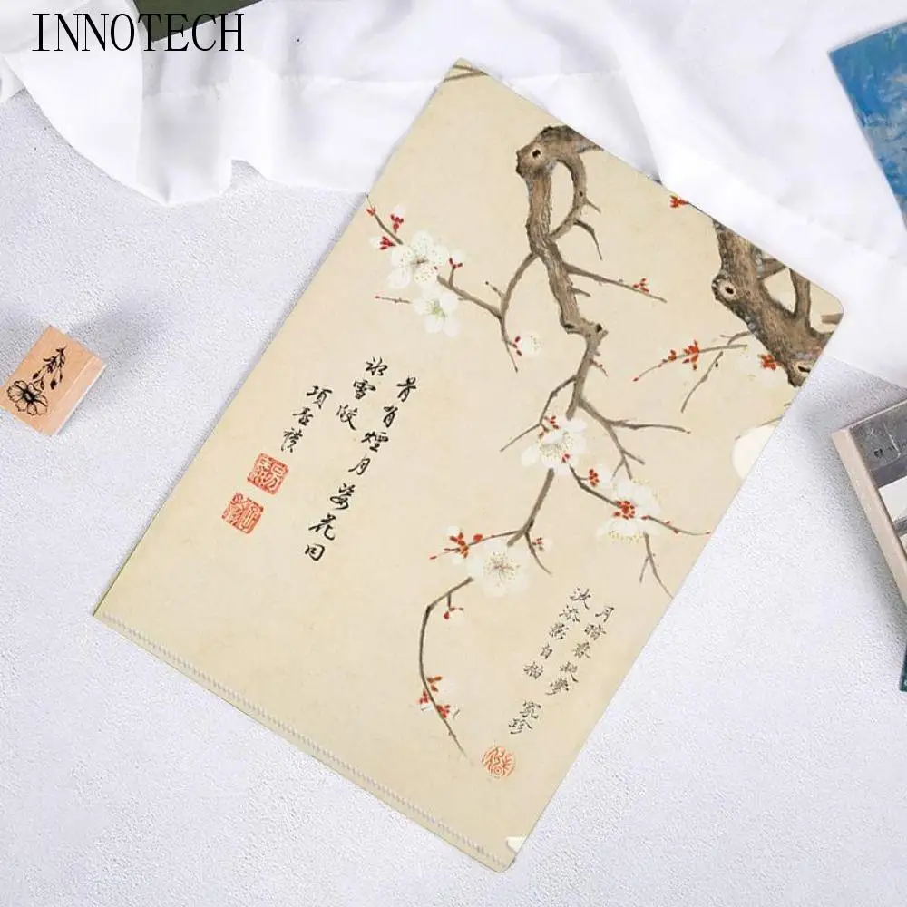

Funny Storage Bag L Shaped Folder Documents Archaic Prosody Series A4 File Folder Presentation Folder Paper Organizer Desktop