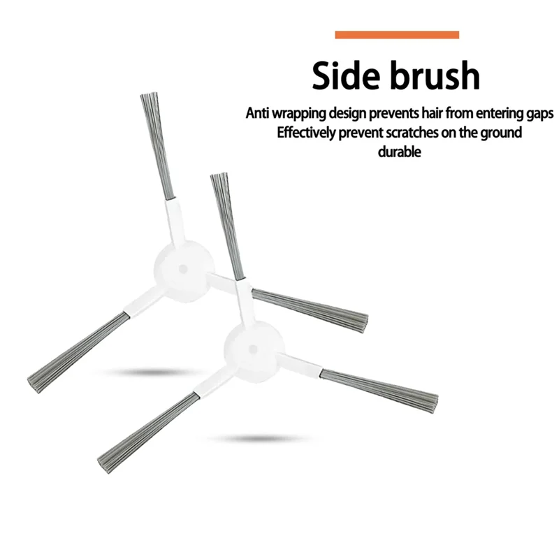 Акция! Для робота-пылесоса Xiaomi S20 + B108GL/ S10 + Plus B105, запасные части, основной ролик, боковая щетка, ткань для швабры, фильтр Hepa