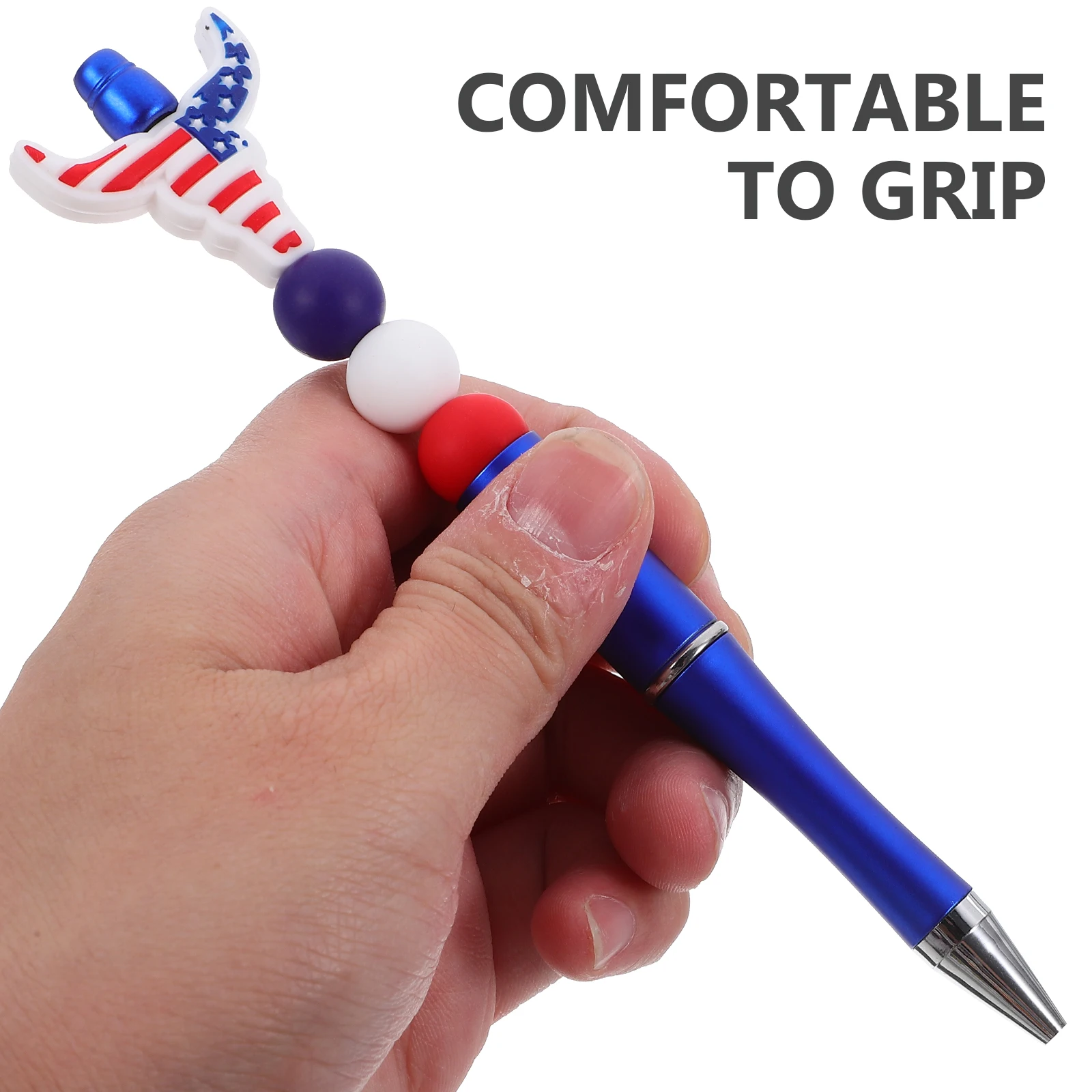 

Cartoon Silicone Pen Cool Flag Pens 's American Gel Independence Day Writing Ballpoint
