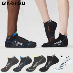 GYMIGO 4/10 Pairs Men Sport Ankle Socks Anti-sweat Breathable Unisex Short Tube Running Socks Quick Dry Fitness Low Cut Socks