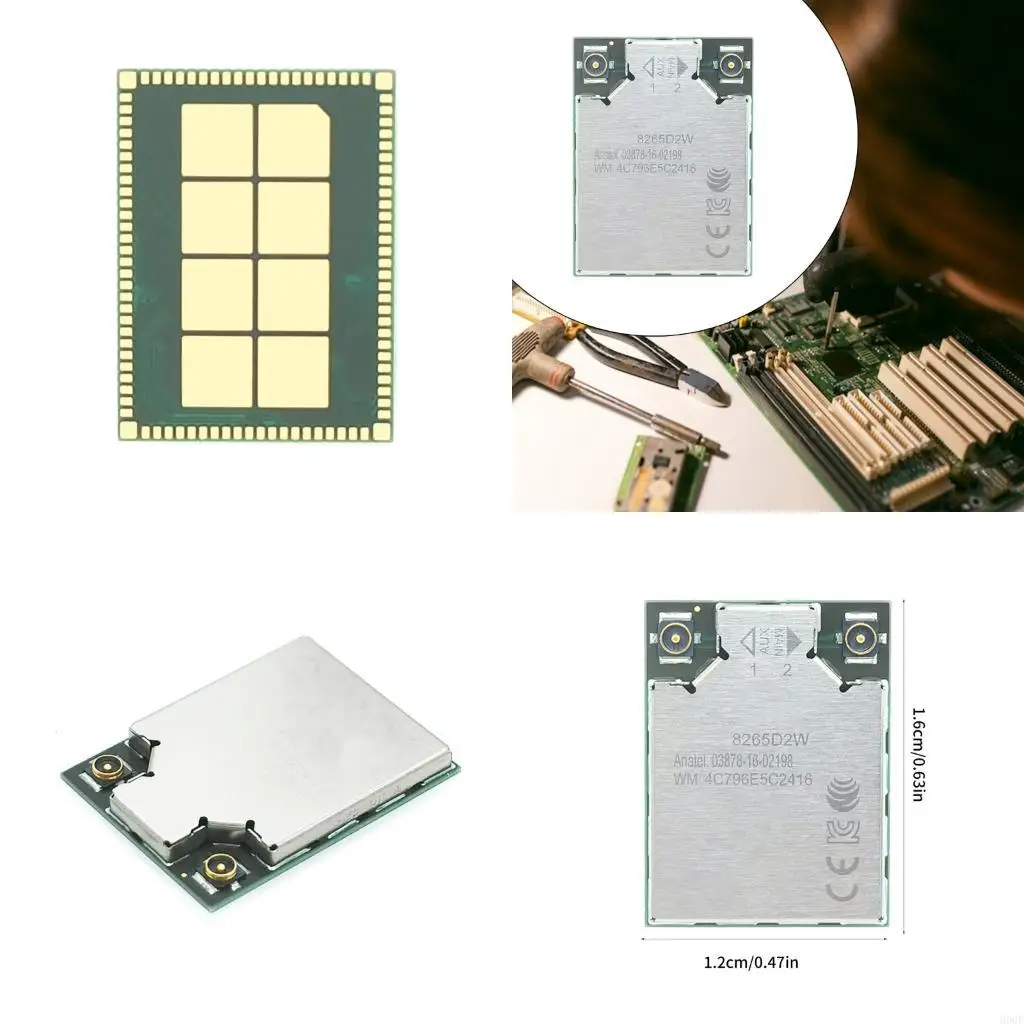 

900F Space Saving WiFi Adapters 2.4GHz 5GHz Two Frequency Connection Secure Data