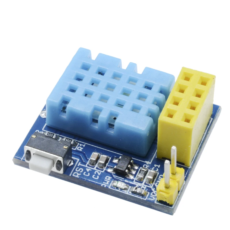 Esp-01S DHT11 وحدة استشعار درجة الحرارة والرطوبة WiFi NodeMCU بدون وحدة لاسلكية